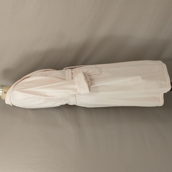 Blush Pink 100% Turkish Cotton Terry Robe Soft & Feminine Quality by Cypress 48" - Picture 4 of 12